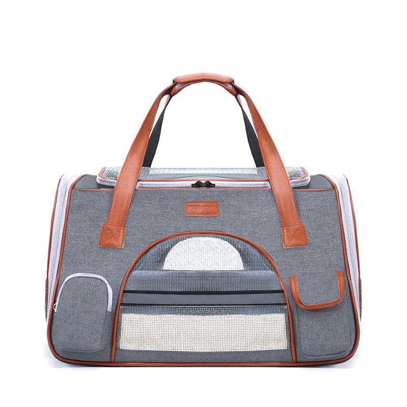 

Кошачья сумка Портативный рюкзак для домашних животных на одно плечо для прогулок Дышащий рюкзак для кошек Сумка для прогулок для кошек M 50*30*30cm