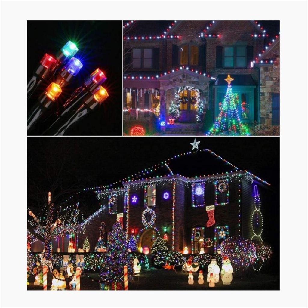 100led Solar String Lights Outdoor Waterproof Fairy Decorative Lamp With Solar Panel For Garden Decor