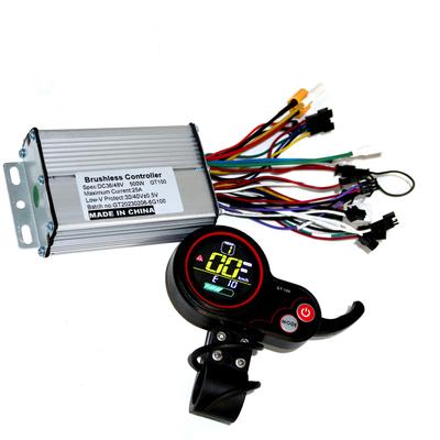 LCD Display Electric Scooter Controller Kit - Super Low Noise Operation Equipped With PAS Connector