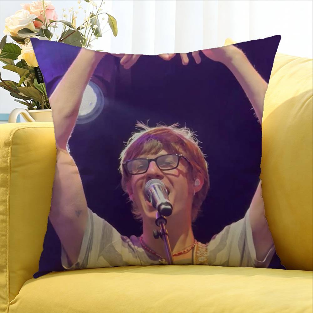 Singer Malcom Todd Various Sizes Square Pillow Case For Car Home Bedchamber Decor