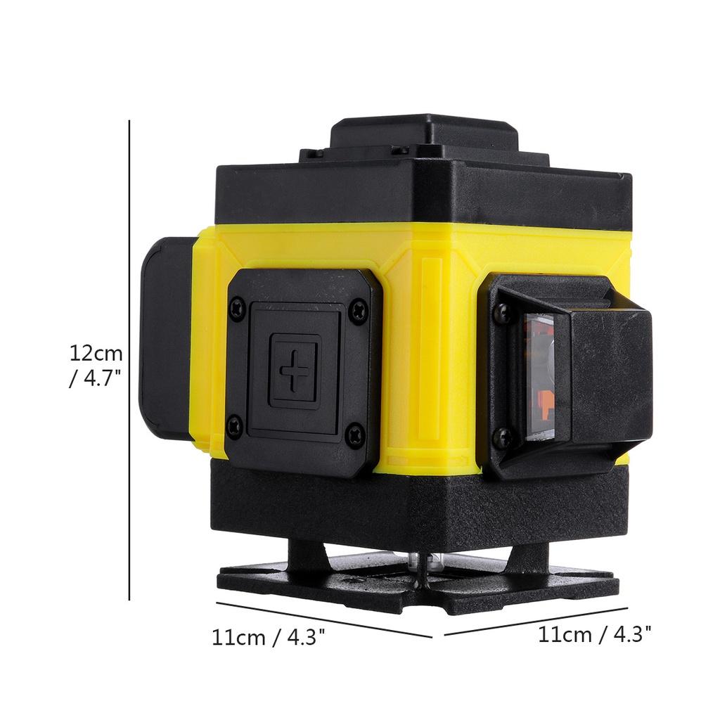 16/12/8 Lines Laser levels APP Control 4D/3D 360 Horizontal&Vertical Cross Self-Leveling Green Beam Measure Tool With 2 Battery