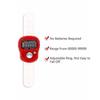 Diamond Decor Ring Counter Adjustable Strap Finger Tally Counter  Inventory Count