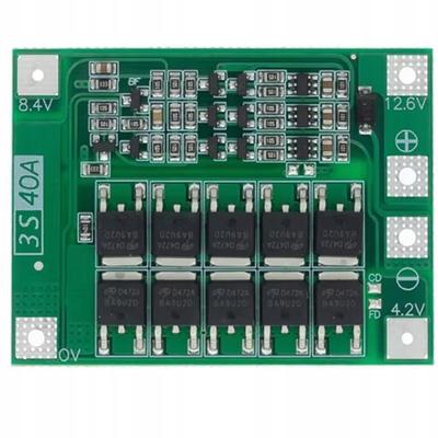 Rosfix Nabíjecí modul Li-ion 3S 40A – Ochrana baterie | Napětí 12,6V | Kompaktní rozměry 60x41x3,4mm