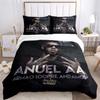Anuel AA Rapper Hip Hop Singer All Season Duvet Cover Bedding Set Soft Quilt Cover and Pillowcases Teen Single_Double_Queen_King