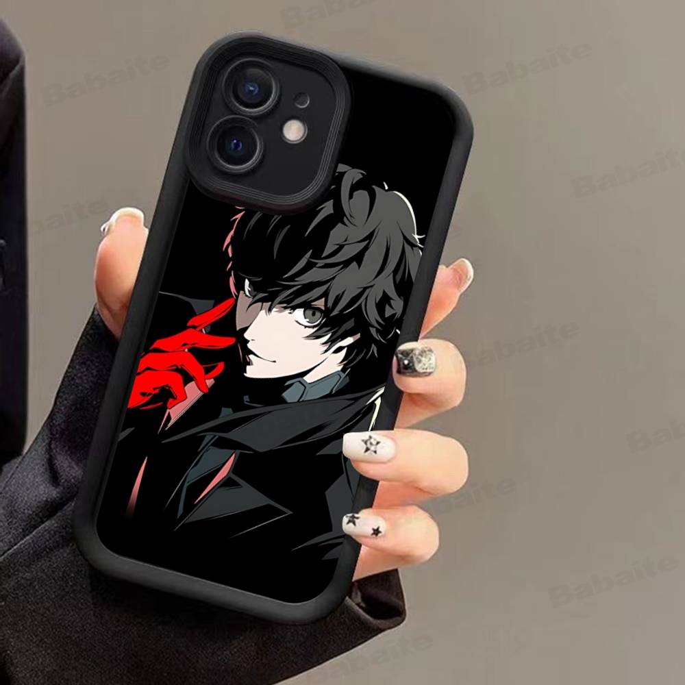 1pc Classic P-PersonaS Video Game Phone Case For IPhone 17 16 15 14 13 12 11 Pro Max Mini Plus Soft TPU Back Cover