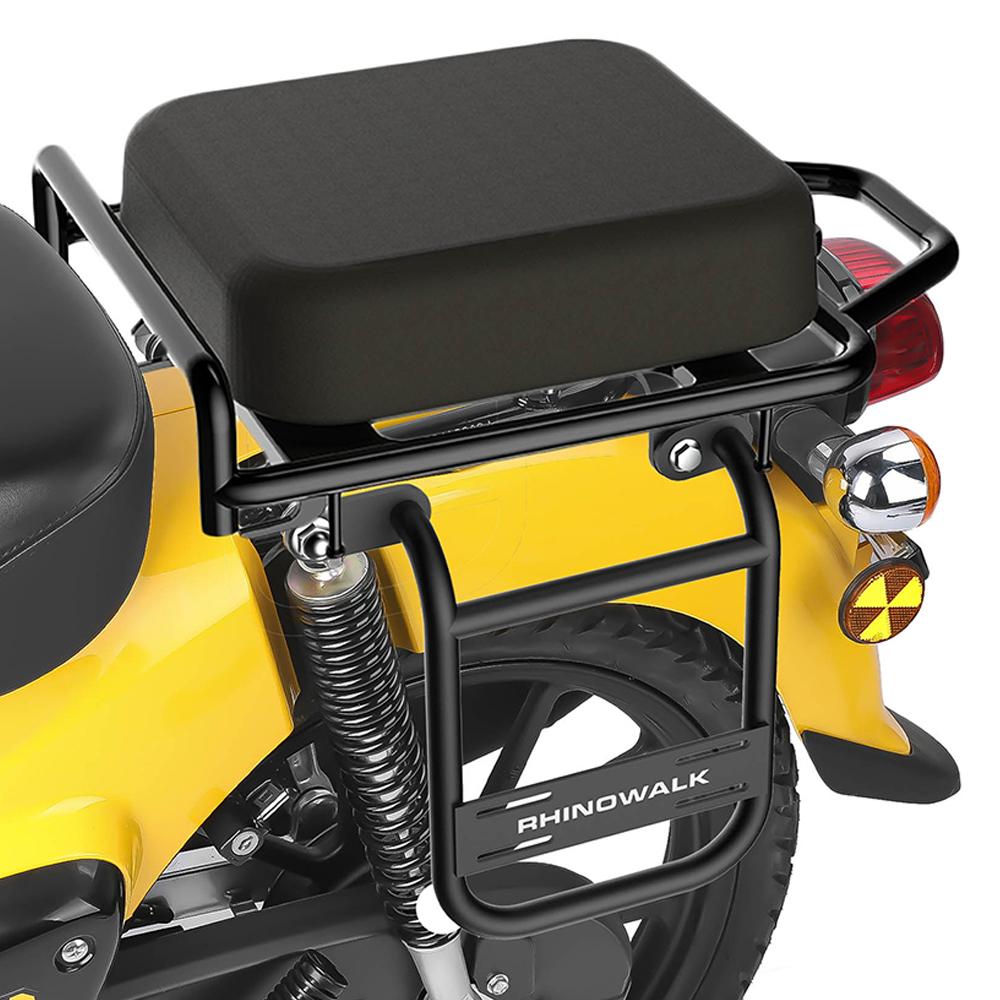 

Задний багажник для мотоцикла C110X, износостойкий, нержавеющий, багажник для крепления боковых сумок на хвост мотоцикла, аксессуар для мотоцикла чёрный