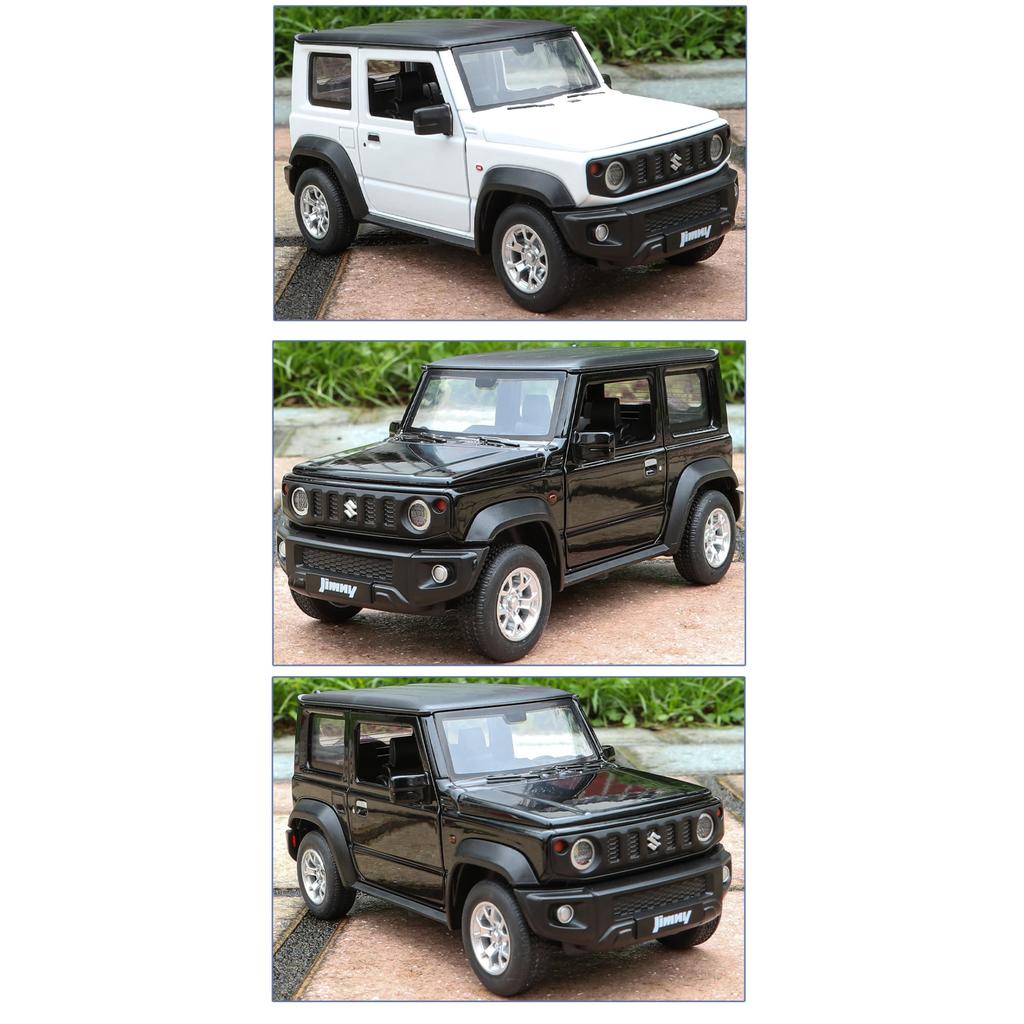 Simulation 1/24 Suzuki Jimny Alloy Automobile Model Die-cast Metal Off-Road Vehicle Model Collection Children's Toy Gifts