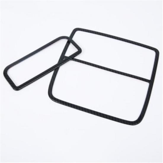 Carbon Fiber Front Rear Reading Light Lamp Cover Trim For Acura TLX 2015-2022