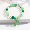 Korean Fashion Lavender Romantic Amethyst Bracelet Women Sparkling Pentagram Zircon Pendant Bracelet Bracelet Jewelry