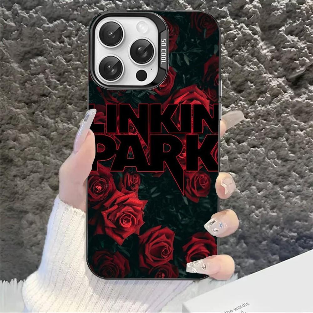 L-Linkin Meteora P-Park Phone Case For IPhone 16 15 14 13 12 11 Pro Max X XR XSMAX 8 7 Plus Matte Shockproof Back Cover