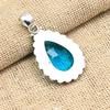 Tanzanite Gemstone Handmade Solid 925 Sterling Silver Jewelry Anniversary Pendant For Her