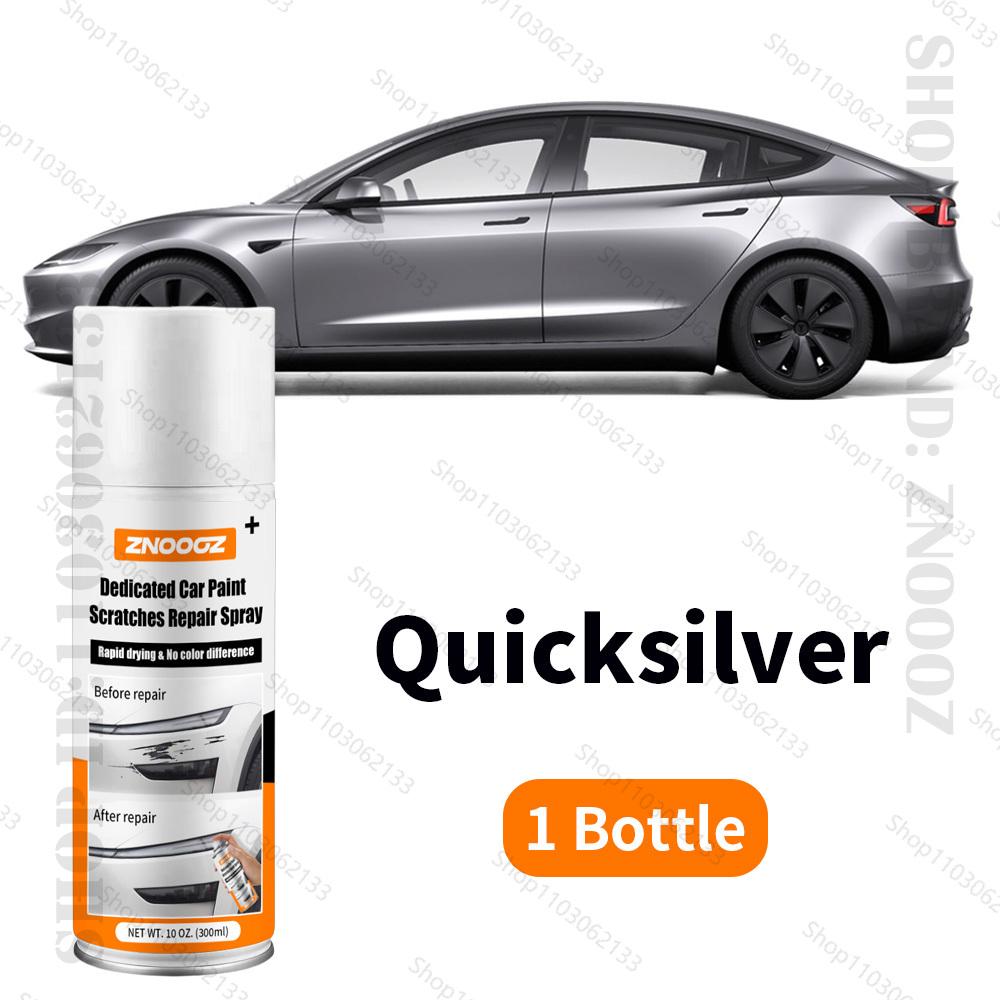 For Tesla Model S/Y/X/3 Car Scratch Paint Pen Deep Scratch Repair Removal White Black Red Silver Blue Grey Scratch Repair Spray