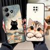 Phone Cover Case for Xiaomi Redmi Note 14 10 12C 13C 14C A3 13 Pro Plus A1 12 11 9 8 7 K80 A4 A5 A2 K40 A1 Cartoon Cat