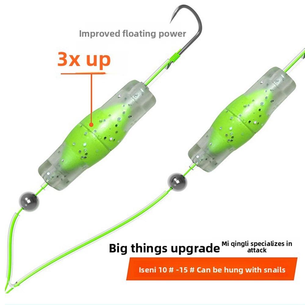 2pcs suspension Fishing Hair Rigs hook Anti bottom Carp Rigs fishing lure  Fishing Tackle