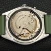VINTAGE ORIENT AUTOMATIC 46941 JAPAN MENS GREEN COLOR DIAL WATCH a700709-5 R204-a700709