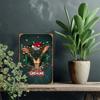 Delightful Vintage Wall Art with Gremlins, Metal Sign, Retro Humor, Perfect for Patio, Farmhouse, Cafe, a Christmas Gift Idea.