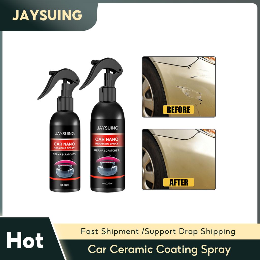Car Ceramic Coating Spray Auto Scratch Removal Crystal Hydrophobic Liquid Polishing Paint Coating Agent Auto Polish Nano Coating