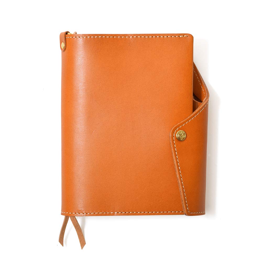 

[HUKURO] Notebook Cover, Truly Usable, A5, Genuine Leather, Men s & Women s, Made in Japan, Light Brown, HUKURO