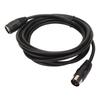 3m/9.8ft 4 Pin DIN Connector Cable Extension Power Cord  for Car AV Equipment