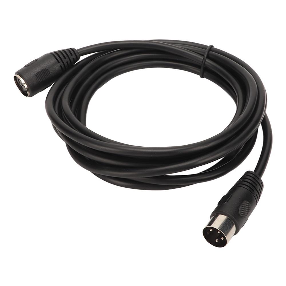 3m/9.8ft 4 Pin DIN Connector Cable Extension Power Cord for Car AV Equipment