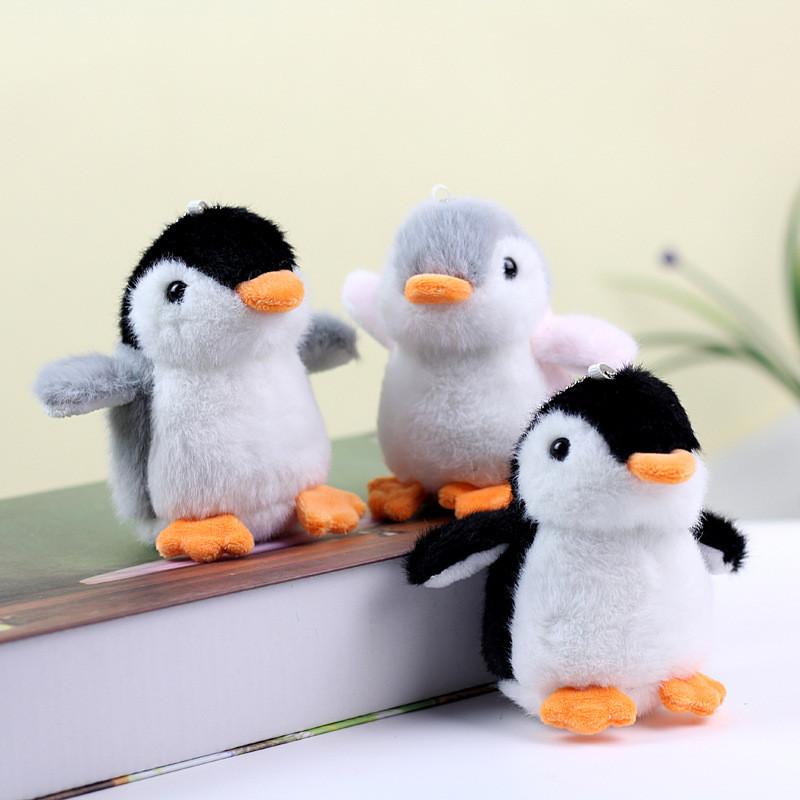 Cute Penguin Baby Plush Toy Soft Stuffed Doll Keychain With Adorable Design And High-quality Pp Cotton Filling
