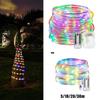 Remote-controlled 5-30m Led Rope Lights Usb/battery Box Timing Waterproof Dimmable Decor Lamp Xmas