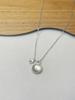 Sparkle Zircon Star Compass Necklace for Women Elegant Light Luxury Niche Premium Simple Versatile Collarbone Chain