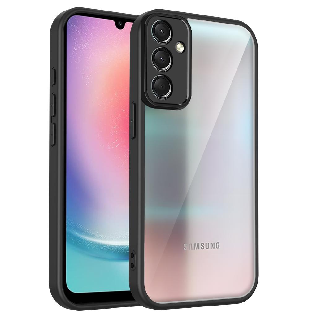 For Samsung Galaxy A24 Case Galaxy A24 4G Phone Case Galaxy A24 4G Cover Air Cushion Silicon Bumper Clear Matte Back Cover Hard