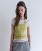 ROLAROLA Halter Layerd T-Shirt Set Ye+Iv