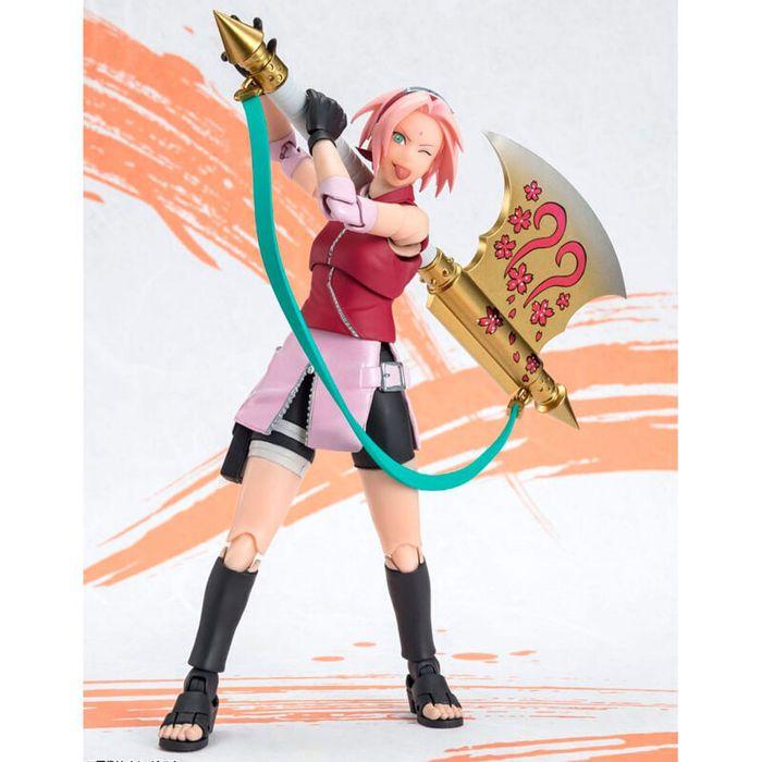 Figurine - banpresto - naruto shippuden - sakura haruno - op99 edition s.h. - détail exceptionnel
