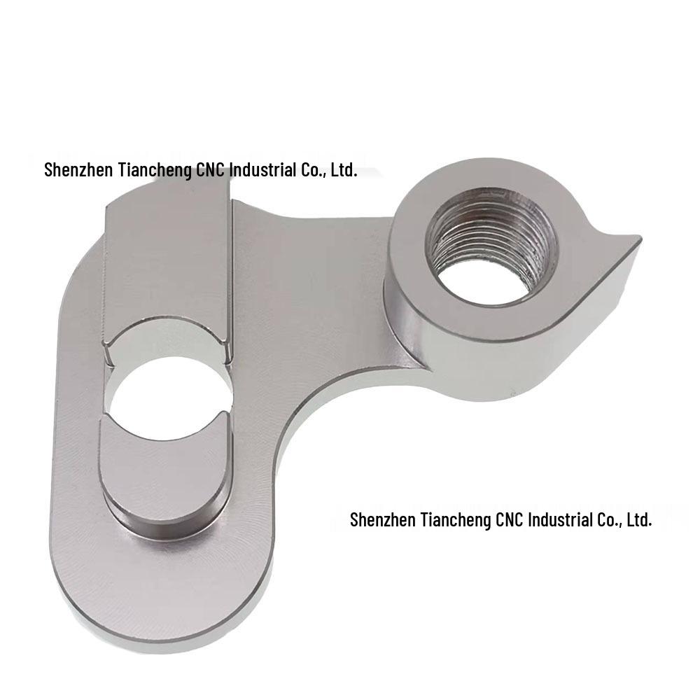 

Modified Derailleur Hanger for Folding Bike with Single Speed and 3-Speed Rear Internal hanger срібний