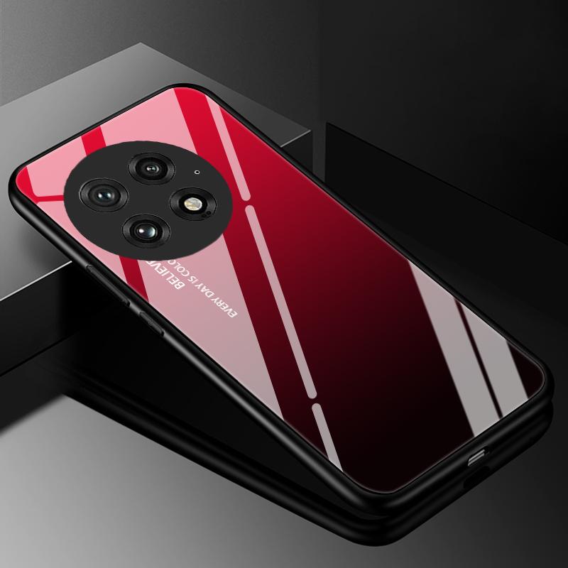 For Oneplus 13 13R Case Cover Tempered Glass Cases for Oneplus Ace 5 Pro Nord 4 13Pro Hard Back Bumper For Oneplus 13R ACE5 PRO