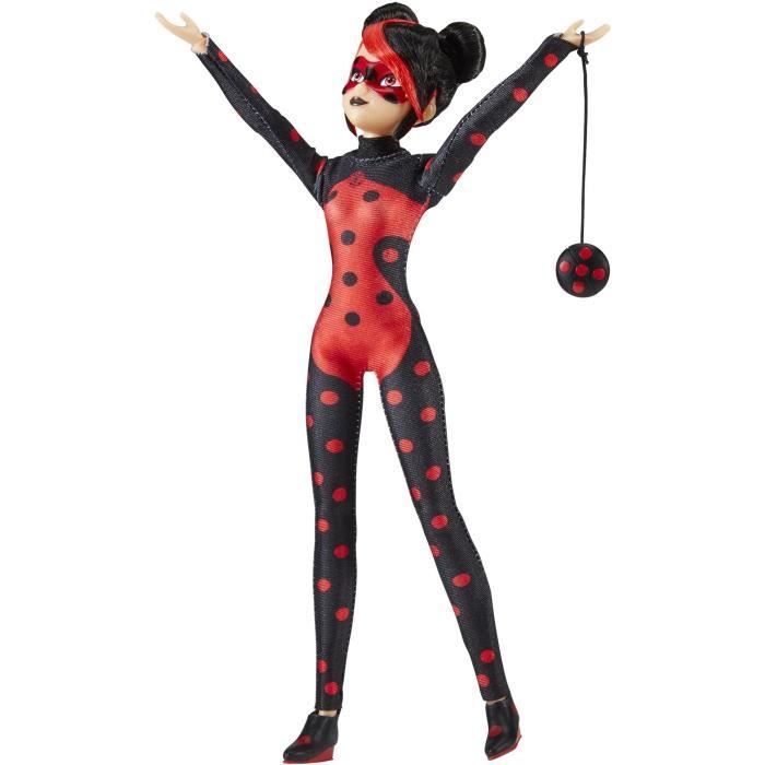 Poupée Articulée - BANDAI - Miraculous World Paris - Shadybug - 26 Cm