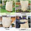 Adjustable Plant Shield Heavy-Duty Plant Bags Easy To Clean And Store Practical Drawstring Design For Hanging Flower Baskets