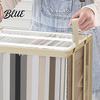 Stationery Storage Bag Clothes Bag Transparent Large Capacity Book Organizer with Zipper And Handle Design Portable for Home Dormitory Visible