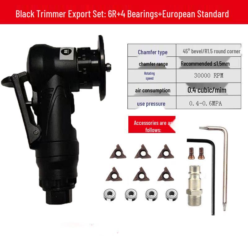 Handheld 45° Pneumatic Chamfering Machine for Metal Deburring
