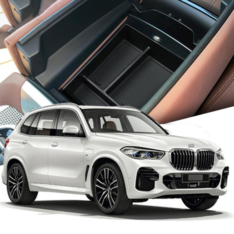 Central Armrest Storage Box Holder for BMW X5 G05 X6 G06 X7 G07 2019 - 2025 ABS Car Accessories Interior