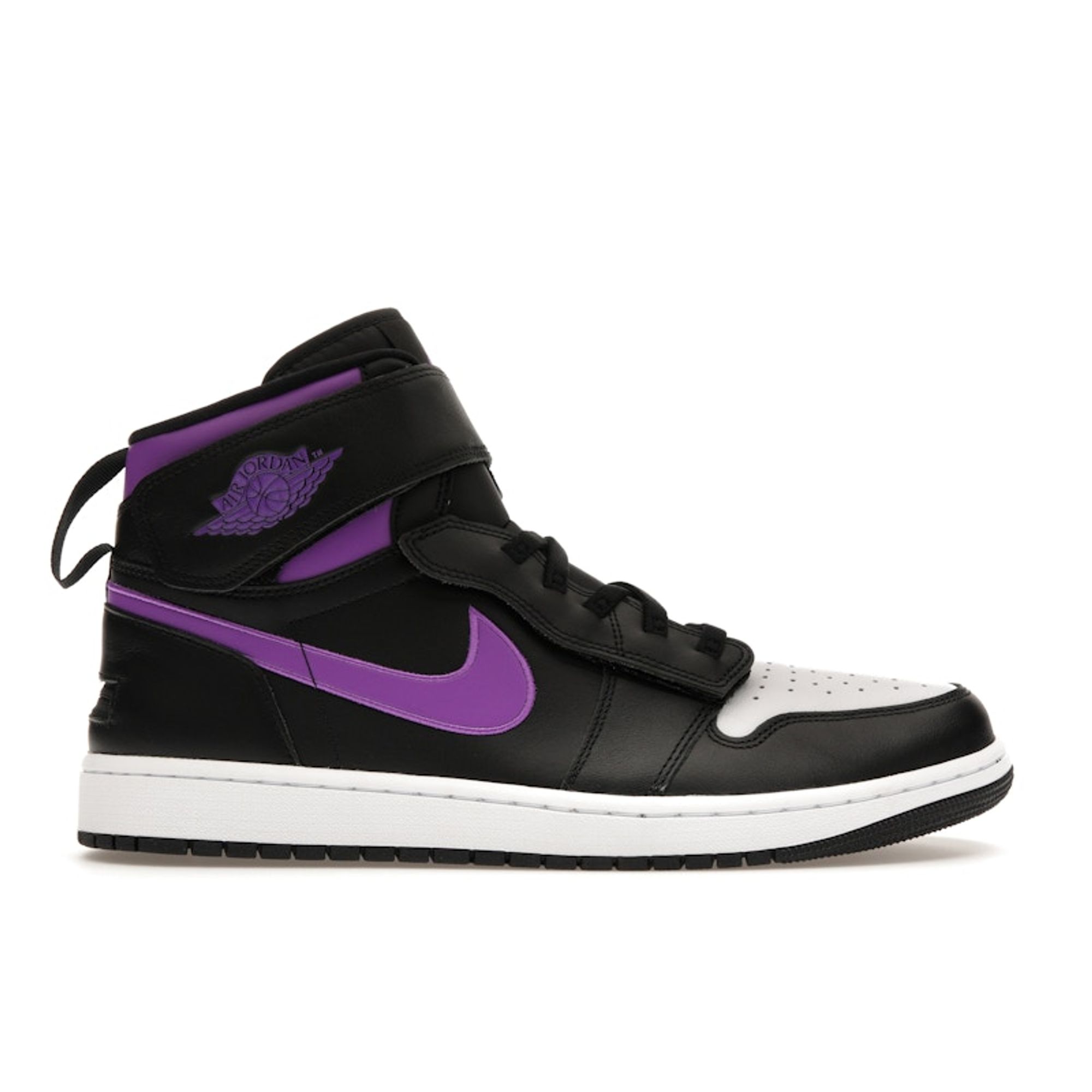 

Мужские кроссовки Air Jordan 1 High FlyEase Wild Berry черно-белые CQ3835-051 48.5