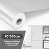 Refrigerator Door Sticker Self Adhesive Waterproof Wallpaper Metallic Color Fridge Door Room Kitchen Cabinet Renovation  Sticker