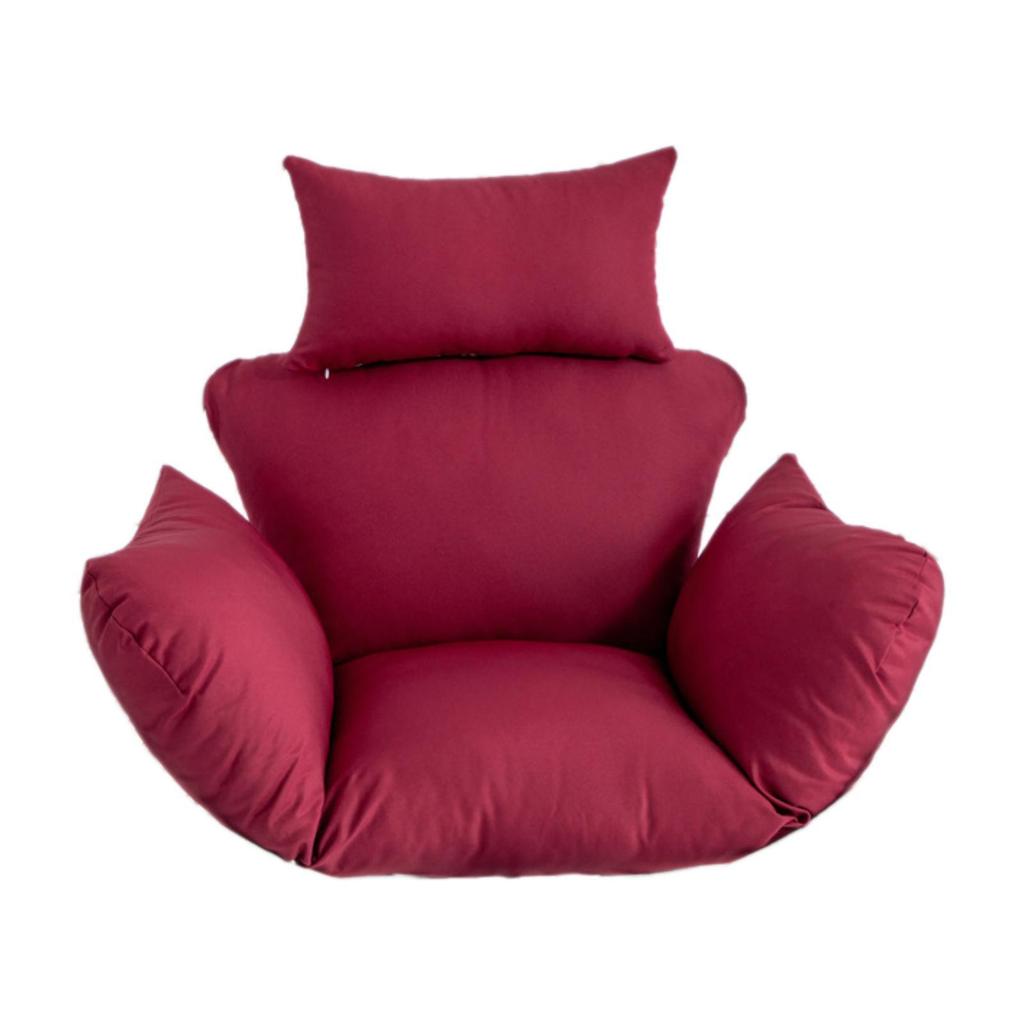 Egg Chair Cushion, Replacement Swing Chair Cushion with Headrest Pillow, Hanging