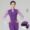 Women's Elegant Bell Sleeve Dancewear Set for Classical Dance, Etiquette, and Fashion Shows