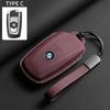 Car Sticker Hot 2025 Metal Car Key Case Cover for BMW 520 F10 F30 F18 118i 320i 1 3 5 7 Series X3 F25 X4 M3 M5 Keychain Bag Shel