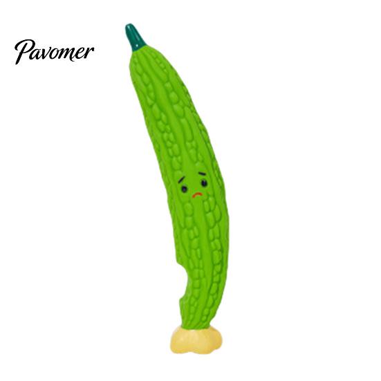 Easy to Clean Dog Toys for Tartar Removal Realistic Fruit And Vegetable Chew Toy, Squeaky Latex Teething Toy Puppies, Gum Massage Oral Health