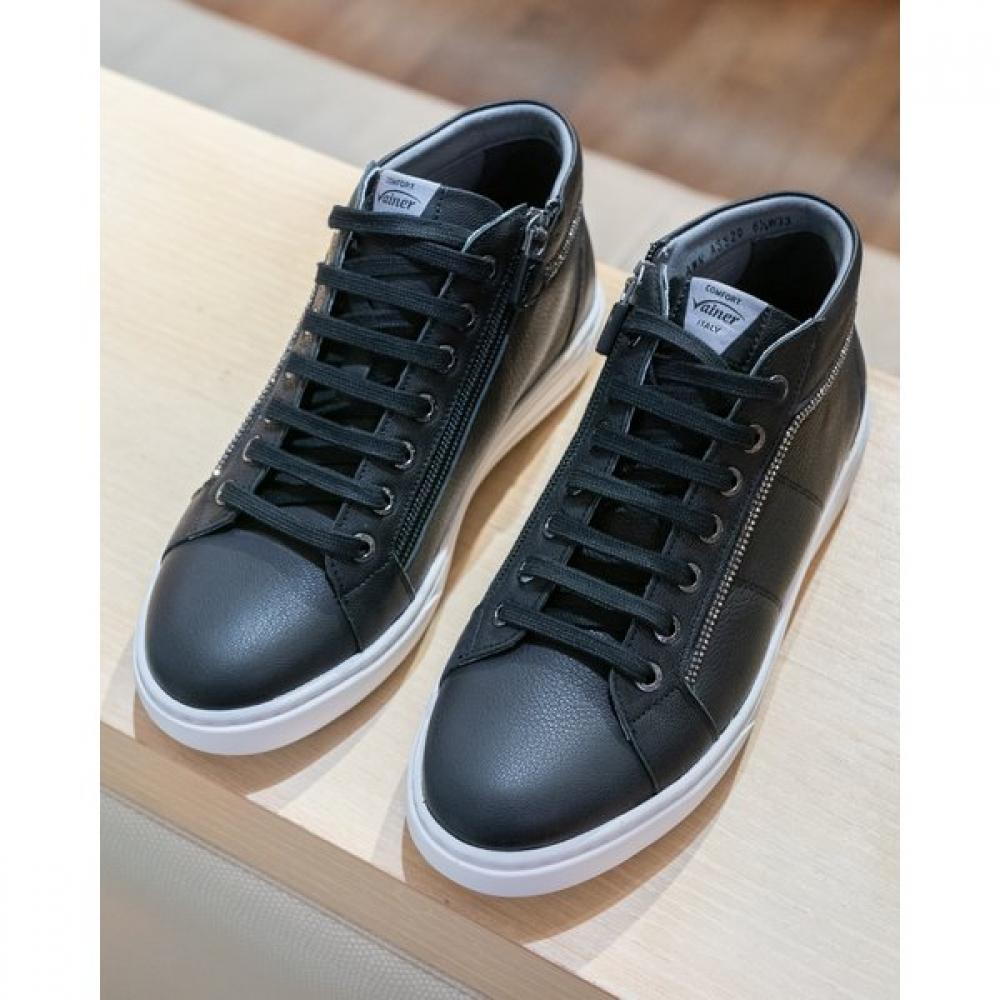 Vainer Black Women S Comfort High Top SneakerS 352d 225