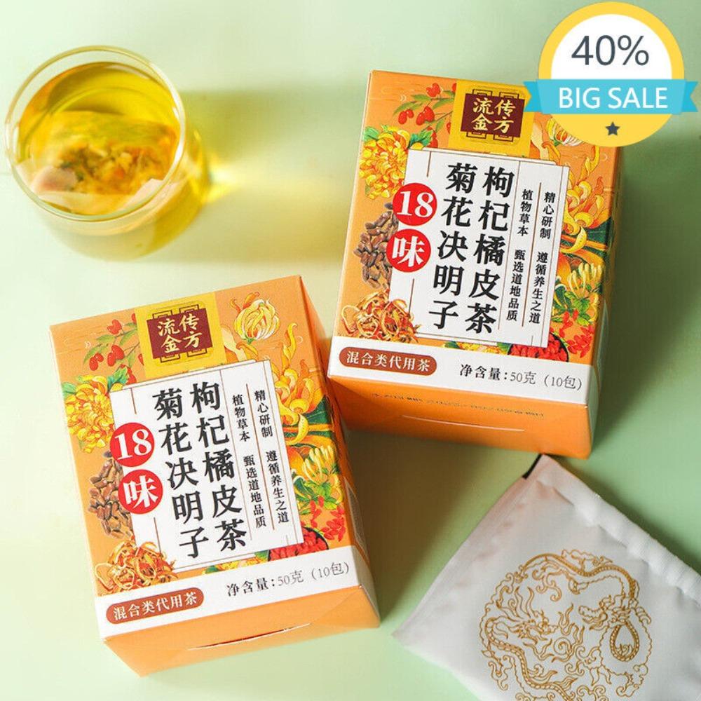 18 Flavor Herbal Tea Mix Chrysanthemum Cassia Dandelion Wellness Blend