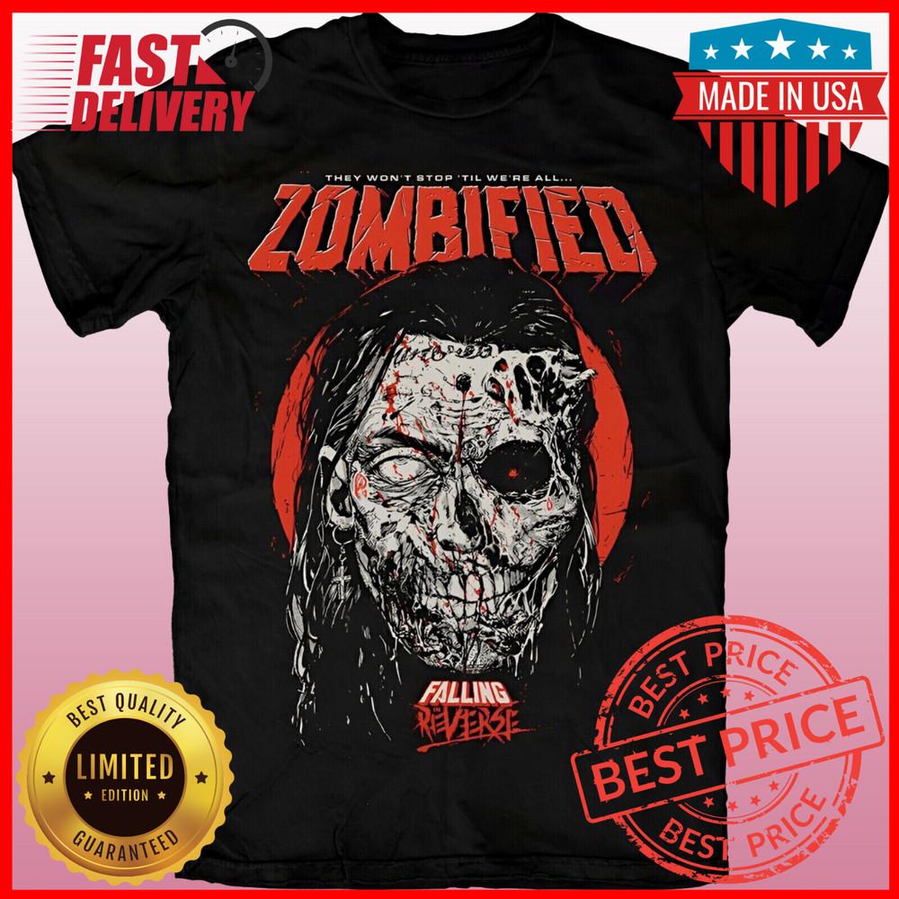 Футболка Falling In Reverse Zombified S-5XL Унисекс XXL