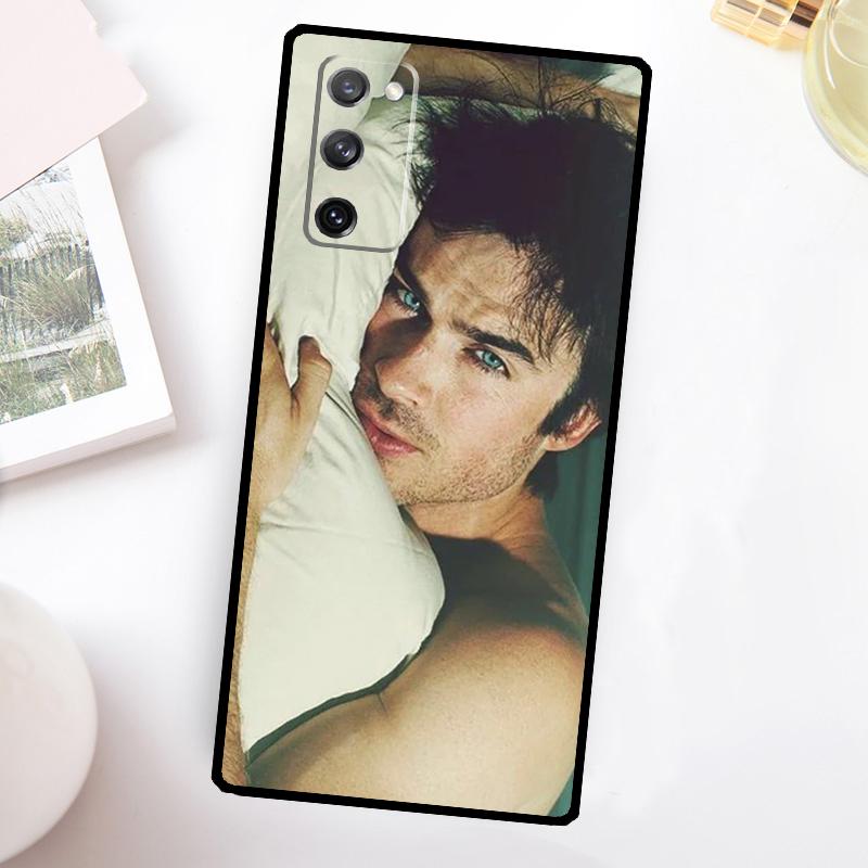 Damon Salvatore Phone Case For Samsung Galaxy S25 S24 S23 S26 Ultra S20 FE S21 FE S22 Plus S10 S25 FE Cover