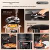 Zhigao 5L Multi-Functional Electric Pressure Cooker - Non-Stick, Rice Cooker, Soup Maker, Smart Pressure Technology