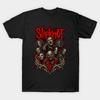 Asian Size Cotton Unisex Tshirt Print T-shirt Slipknot T-shirt No-Cut Print Regular Fit