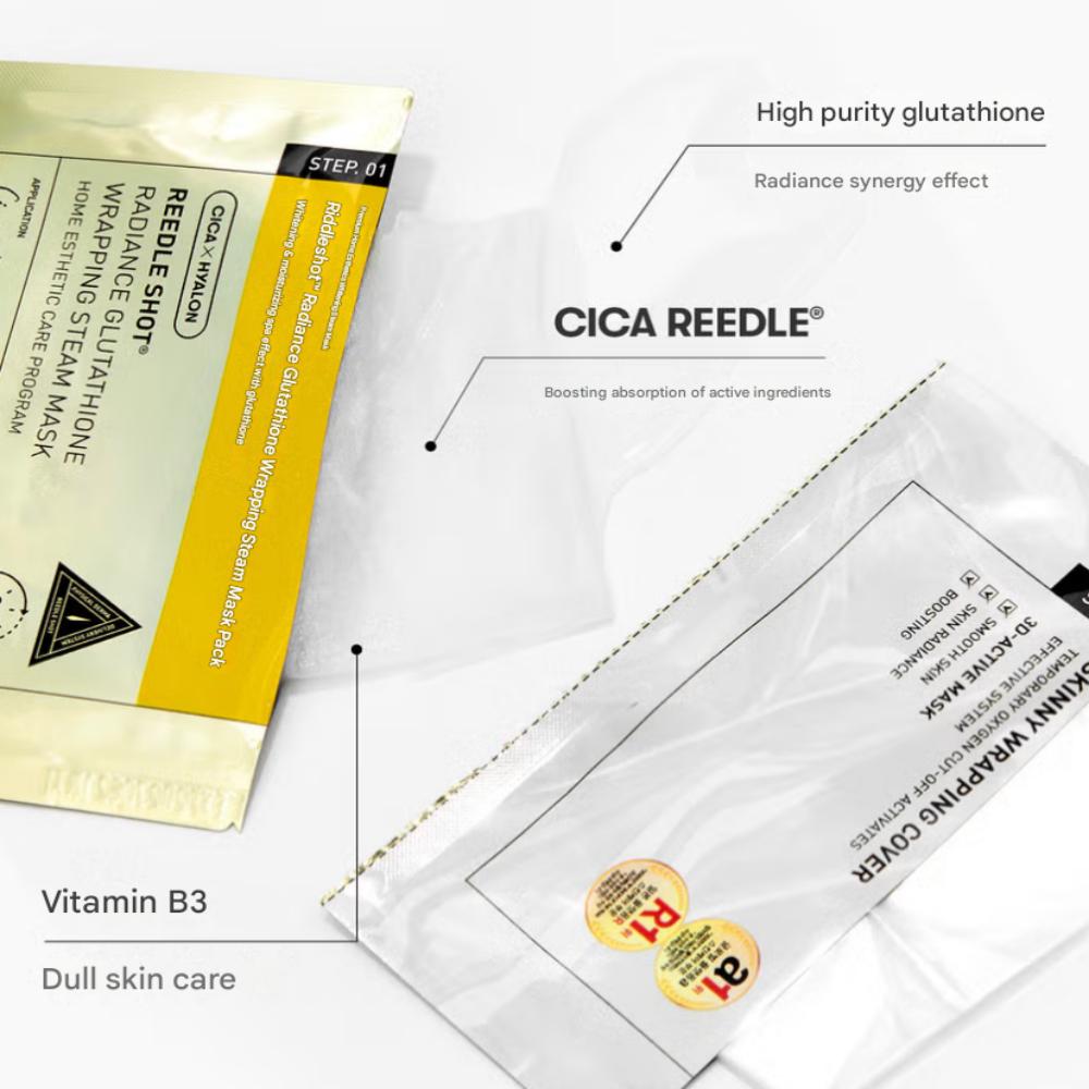 VT Radiance Glutathione Wrapping Dampfmaskenpackung (22g)